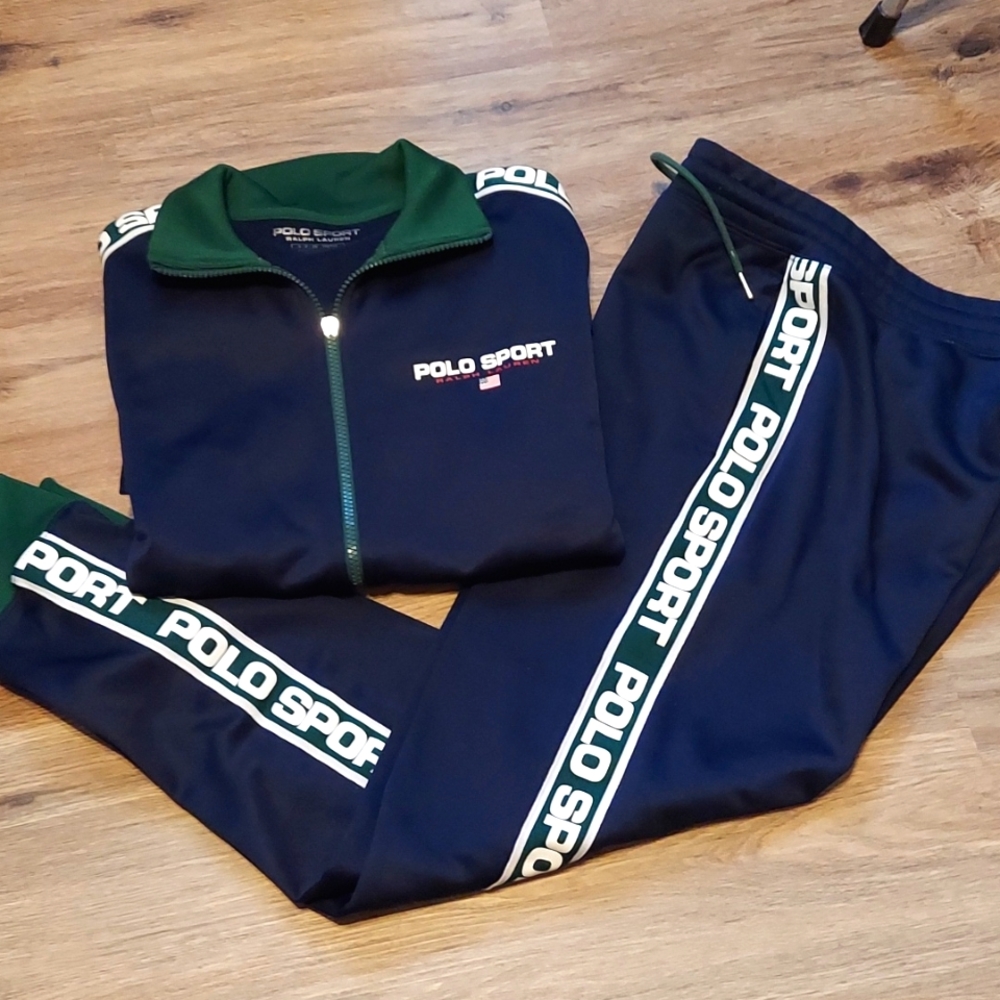 Polo by Ralph Lauren Men's Navy Tracksuit